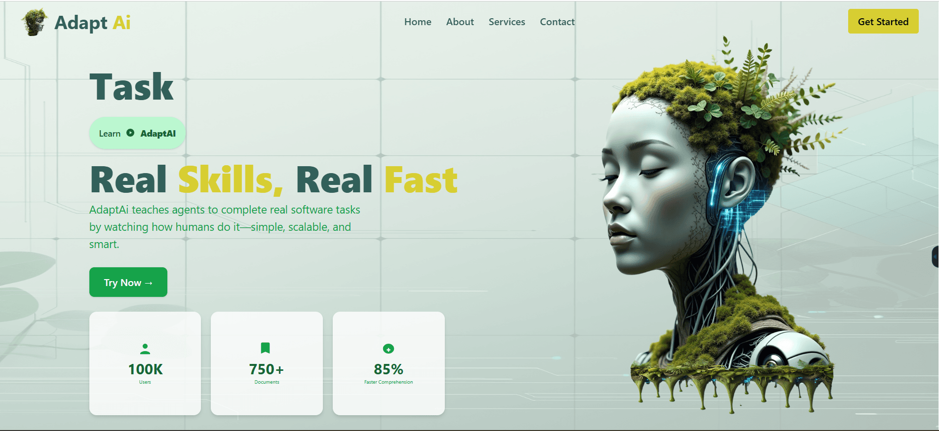 Adapt AI – Marketing Website